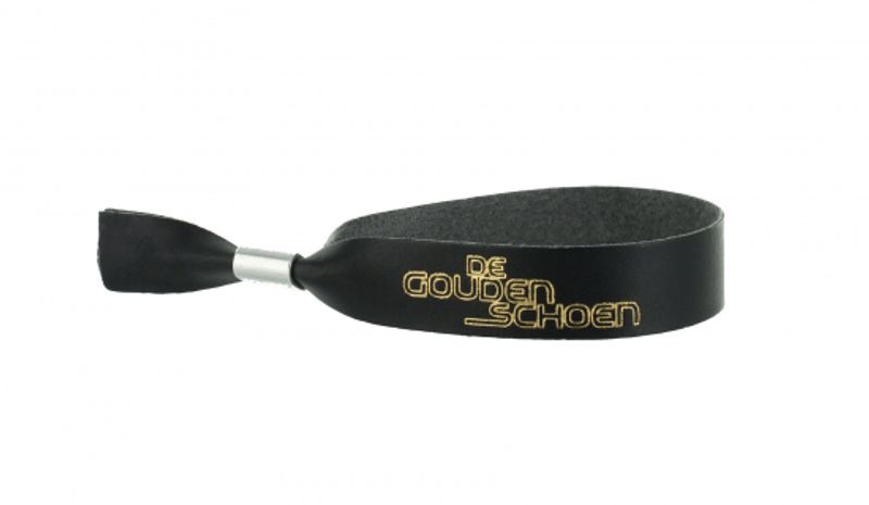 Armbånd imitert skinn m/eget trykk 1000stk