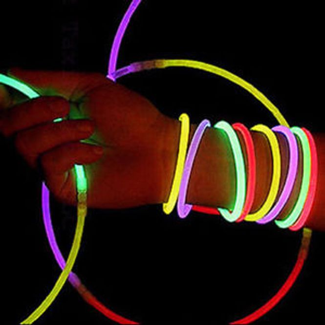 Hovedbilde Armbånd Glow Neon 100stk