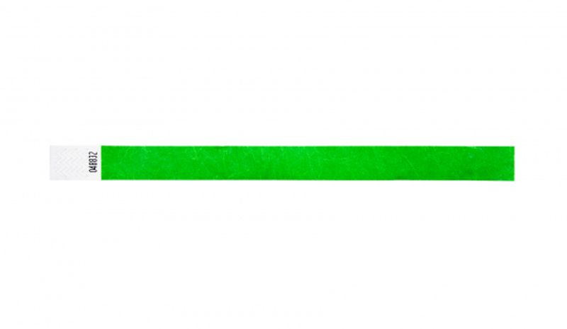 Armbånd tyvek u/ trykk 100stk